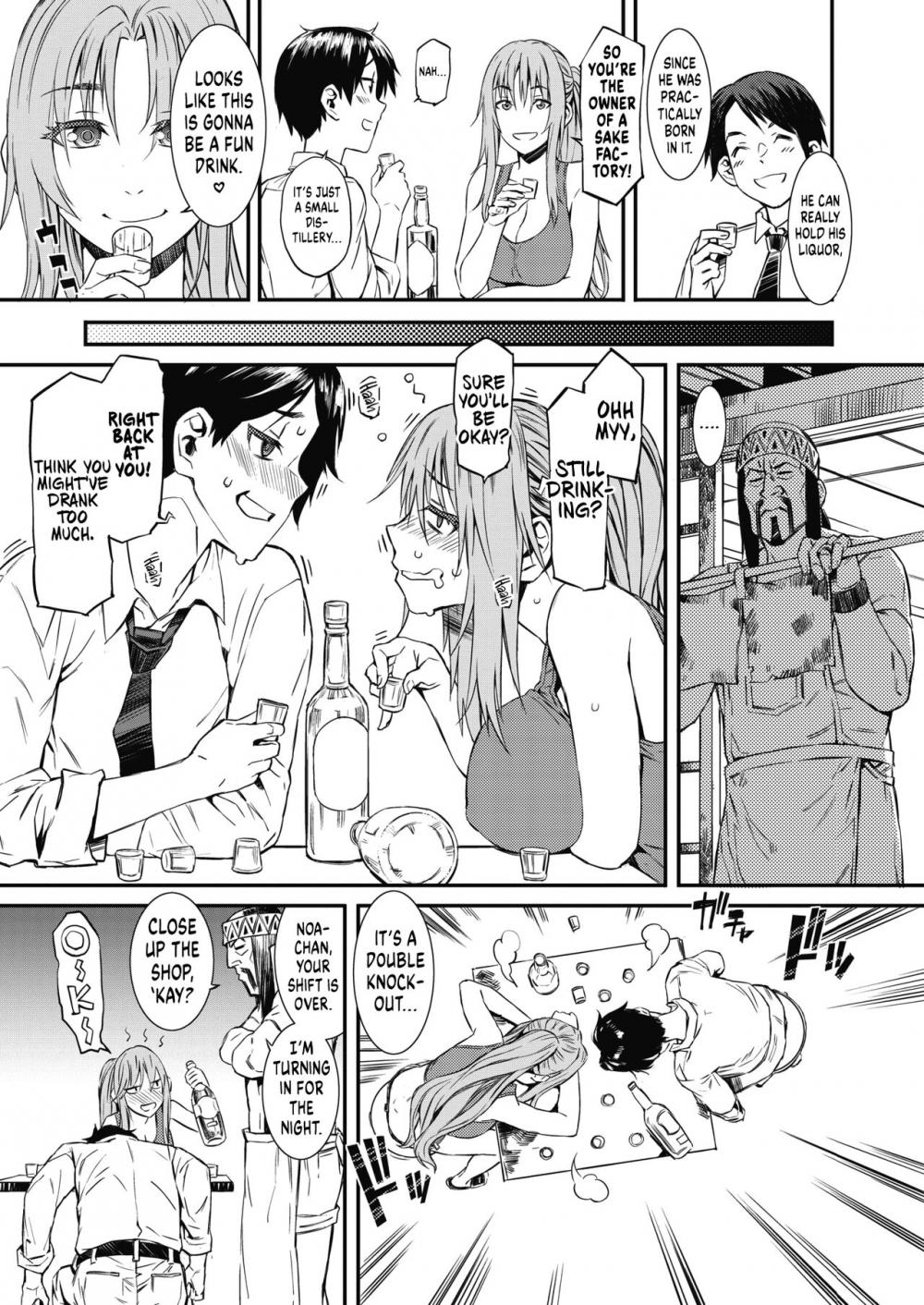 Hentai Manga Comic-I Want to Drink With You-Read-5